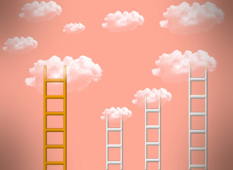 ladders and clouds